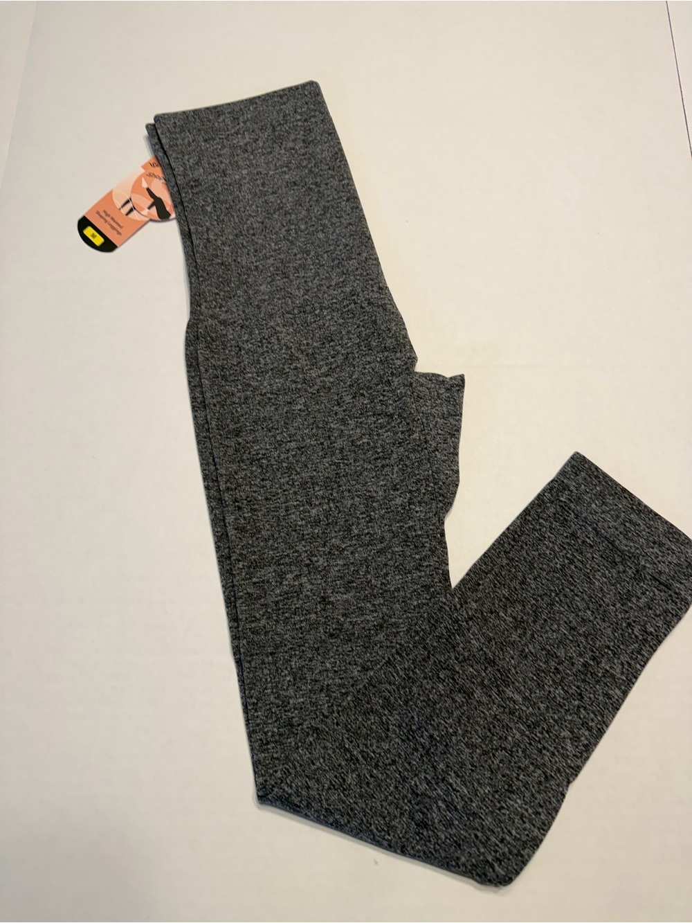 Shapermint Essentials Heather Gray High-Waist Sculpting Leggings Medium 1041
